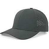 kozinu Quick Dry Baseball Cap Curved Brim Snapback Hat Laser Cut Mesh Ball Cap Golf Ball Cap for Men Women