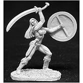 Reaper Miniatures Female Fighter Melorian Miniature 25mm Heroic Scale Dark Heaven Legends