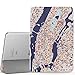 MoKo iPad Mini 4 Case - Slim Lightweight Shell Stand Cover with Translucent Frosted Back Protector for iPad Mini 4 7.9 inch 2015 Release Tablet, New York City (with Auto Wake / Sleep)