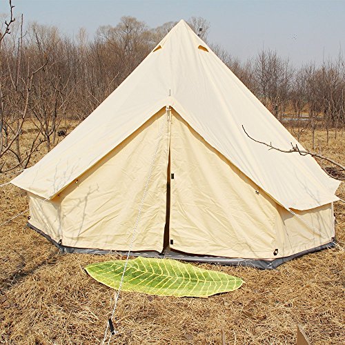 Playdo Mesh Screen Wall Tent Waterproof Cotton Canvas Bell Tent Large