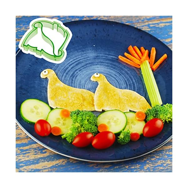 Complete Bento Lunch Box Supplies and Accessories For Kids - Sandwich Cutter and Bread Crust Shape Remover - Mini… - Image 5