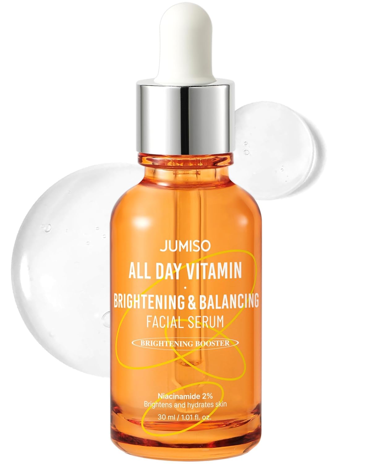 Jumiso Vitamin serum & Hyaluronic Acid for face All day Brightening & Balancing Anti-aging and wrinkle ingredients. Suitable for Derma Roller