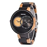 BOBO BIRD R10 Men's 2 Time Zone Wooden Watches