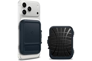 Spigen for MagSafe Wallet, Holds 5-6 Cards Lock Fit (MagFit) Compatible with iPhone 17/16/15/14/13/12 Pixel 10 Series MagSafe