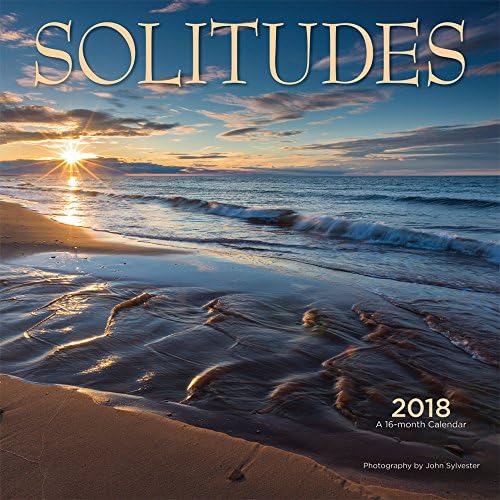Solitudes 2018 12 x 12 Inch Monthly Square Wall Calendar by Wyman, Canada Nature Inspiration