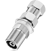 Blulu CB Antenna SO-239 Stud Mount, 3/8 X 24 Thread Adapter 1/2" Hole | Heavy Duty Metal, Standard Mount Adapter,Secure Connection, Universal CB Radio Compatibility