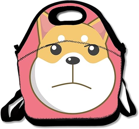 Amazon ネオプレン 防水 お弁当袋 柴犬 ピクニックバッグ ランチバッグ ランチボックス お弁当バッグ 手提げ弁当バッグ 弁当ポーチ エコバッグ 給食袋 保冷バッグ 保温バッグ 厚手 弁当トート ポータブルランチバッグ 保冷 保存 保温 お弁当 カップ 荷物入れ 収納 花見
