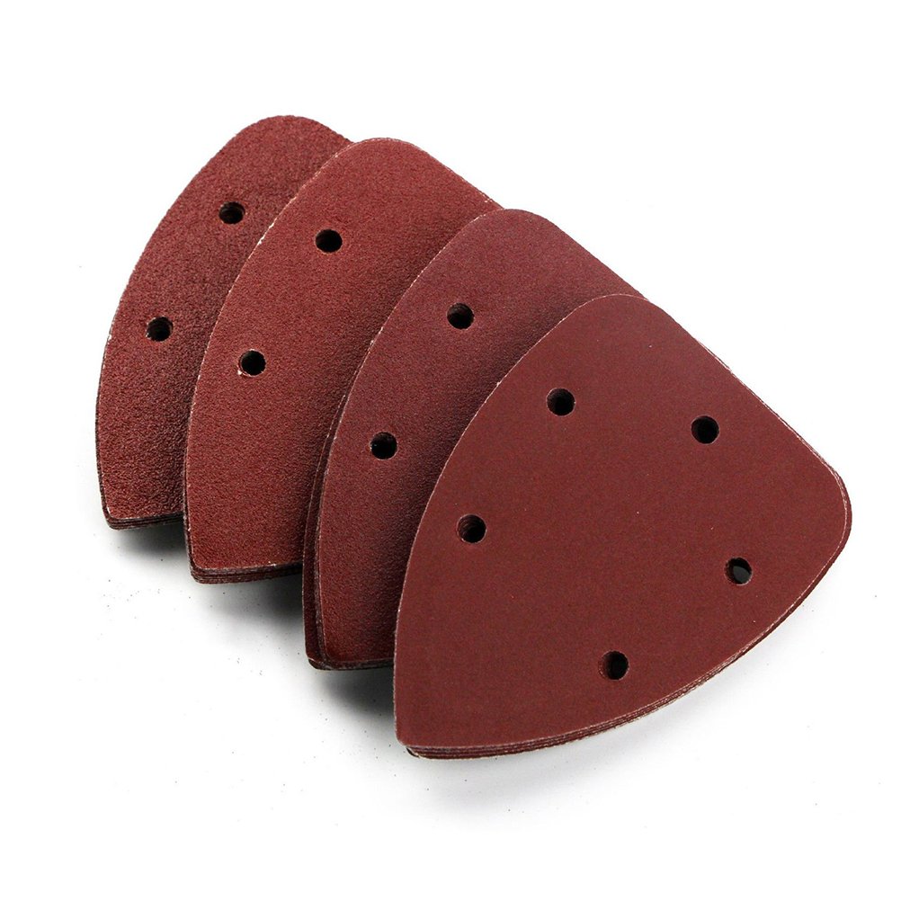 Sander Sheets 40pcs Grit 14cm Sander Pads Sanding Sheets Discs Mixed 40 80 120 240