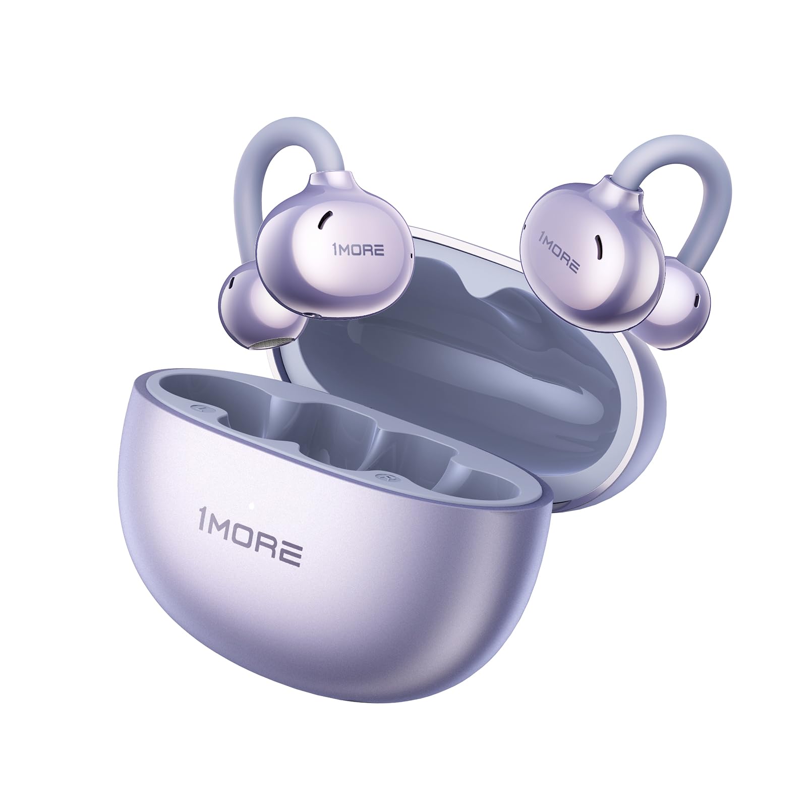 Photo 1 of 1MORE Open Ear Earbuds S20 - Clip-On Earbuds Hi-Res Certified Audio, Dual-Core Bluetooth 5.4 Ear Clip Wireless Bluetooth Headphones, ENC 4 MIC,IPX5, Comfortable Fit Sports Running, Workout