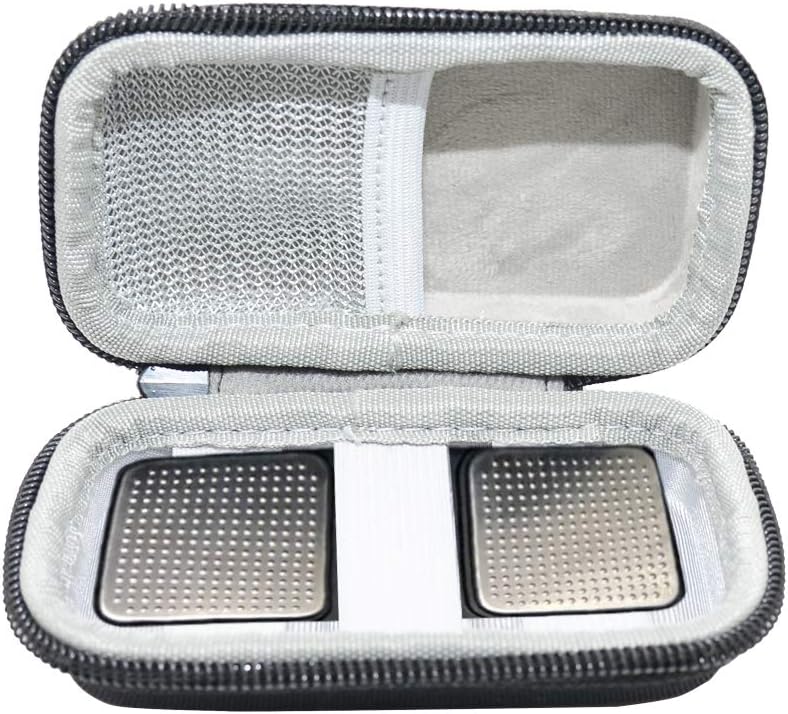 SANVSEN Hard Travel Case Bag for AliveCor Kardia Mobile ECG/EKG Monitor Black