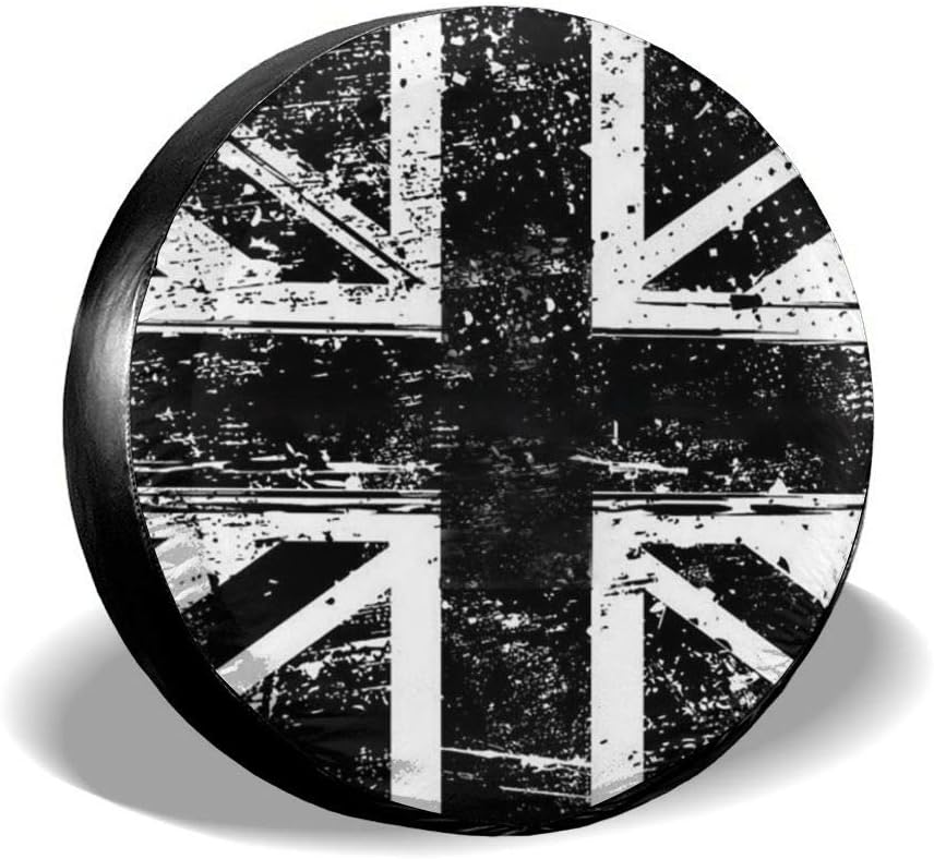PecoStar Window Sticker Spare Wheel Cover Printed Polyester Tire Guard Protector Cover For SUV RV Trailer Truck Wheel - Fits Entire Wheel