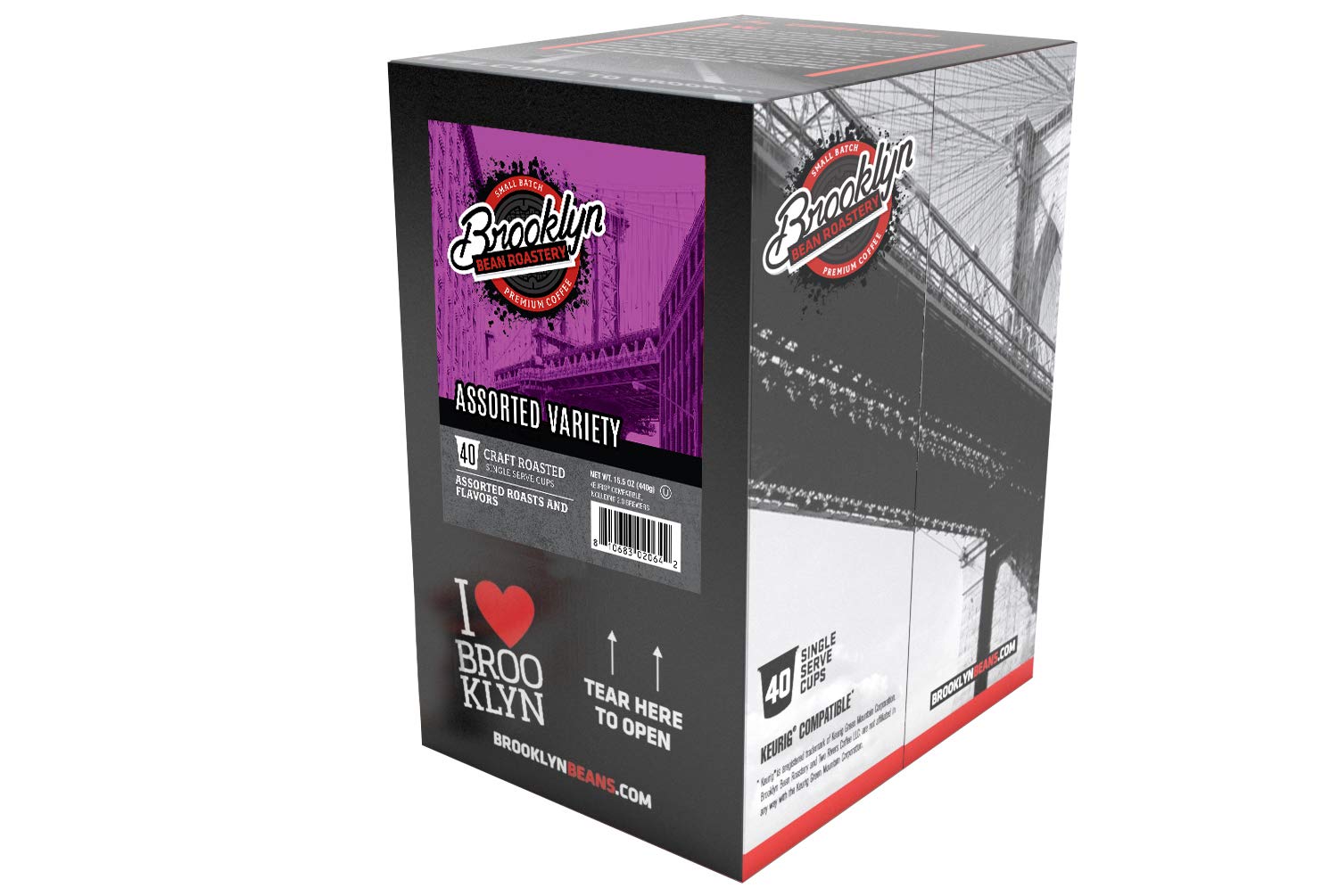 (BBD:04/30/23) Brooklyn Beans Assorted Variety Pack Coffee Pods ...