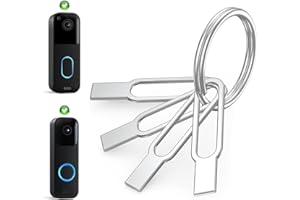 ALLICAVER Blink Doorbell Key Replacement Tool, 4-Pack(newest model) Doorbell Camera Release Pin for Blink, Replacement Doorbell Key, Efficient Tool for Remove Blink Doorbell Mount and Battery Replacement