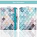 WALNEW Passport Holder for Travel, RFID Passport Cover Wallet for Women Men, PU Leather Passport Book Card Holder Case with Pen, Travelling Essentials for Flying