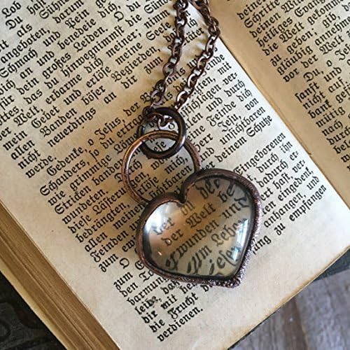 Artisan Smoky Quartz Necklace Crystal Heart Jewelry Black Hearts Pendant Charm Handmade