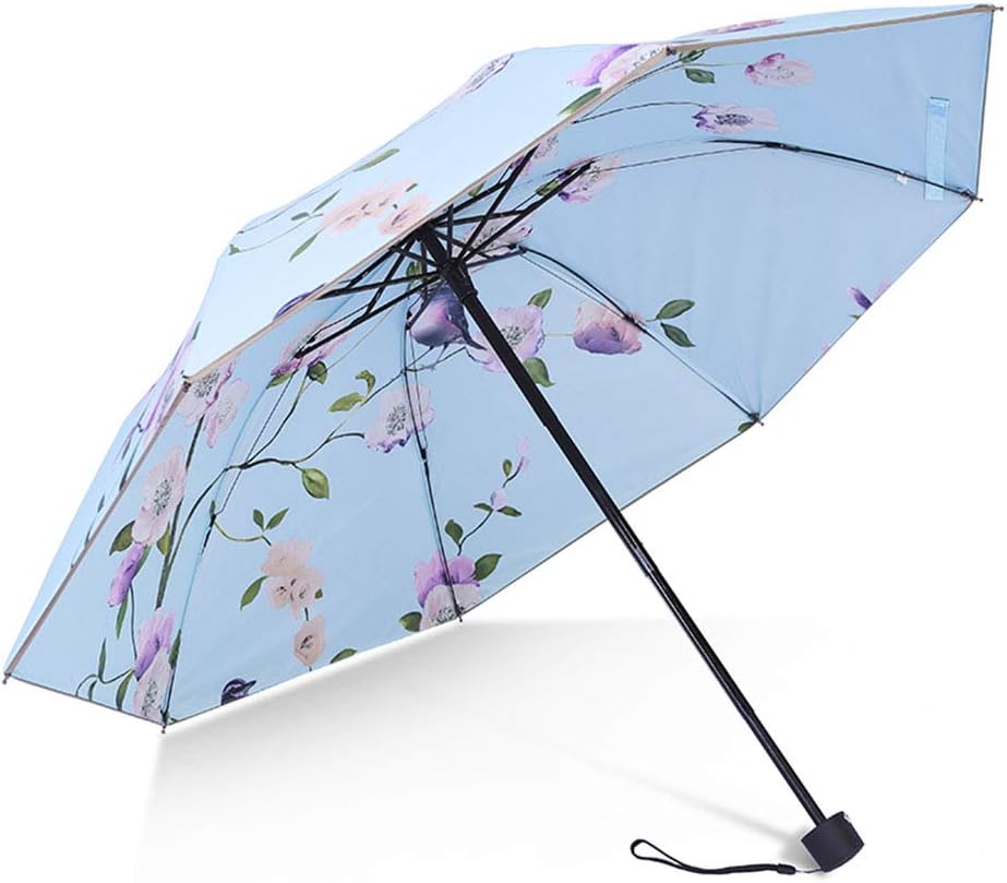 xfyxl Sonnenschirm mit Blumenmuster, zweifach verwendbar, C: Amazon.de