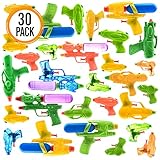 30 Piece Water Guns Pool Water Shooters and Water Blasters Combo Set of Water Squirt Toy