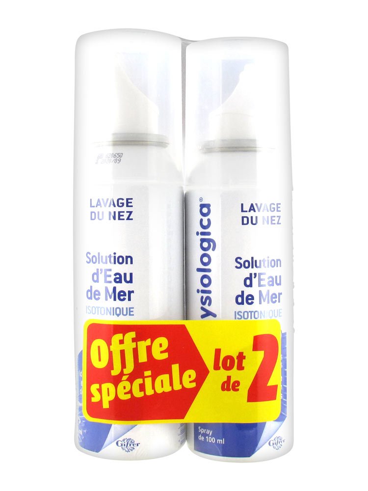 Gifrer Physiologica Isotonic Sea Water Solution 2 x 100ml