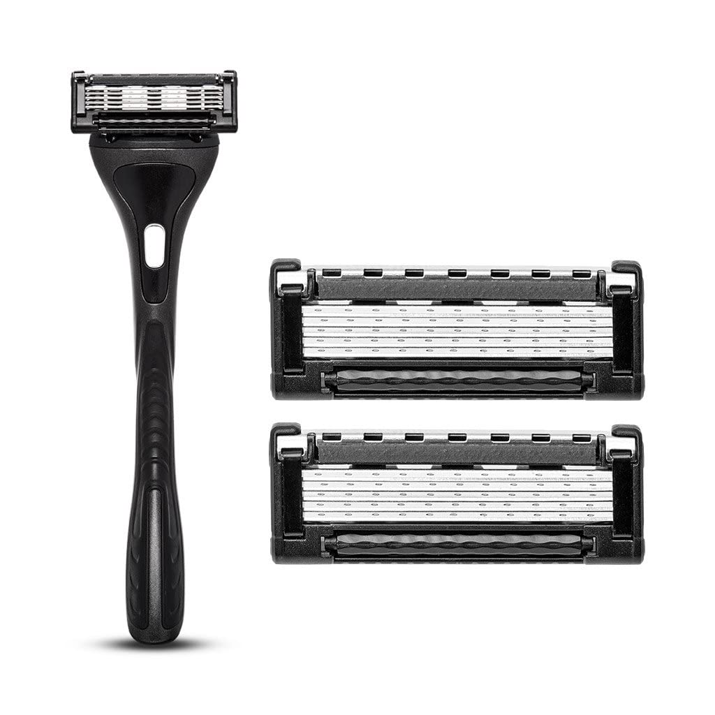King of Shaves 5 Blade Razor With Precision Trimmer And 2 Razor Blades ...