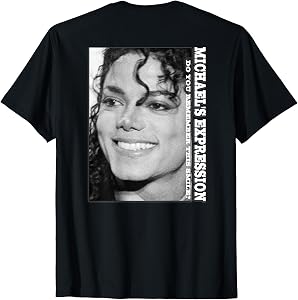 Michael Jackson 712 Back Printed T-Shirt