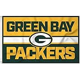 Rico Industries NFL Football Bold 3' x 5' Banner Flag Single Sided - Indoor or Outdoor - Home Décor