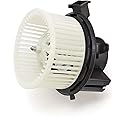 AC Heater Blower Motor with Fan - Compatible with Buick, Chevy, GMC & Saturn Vehicles - Enclave, Silverado, Silverado 3500 HD, Traverse, Acadia, Sierra - Replaces 15-81786, 22810567, 700236