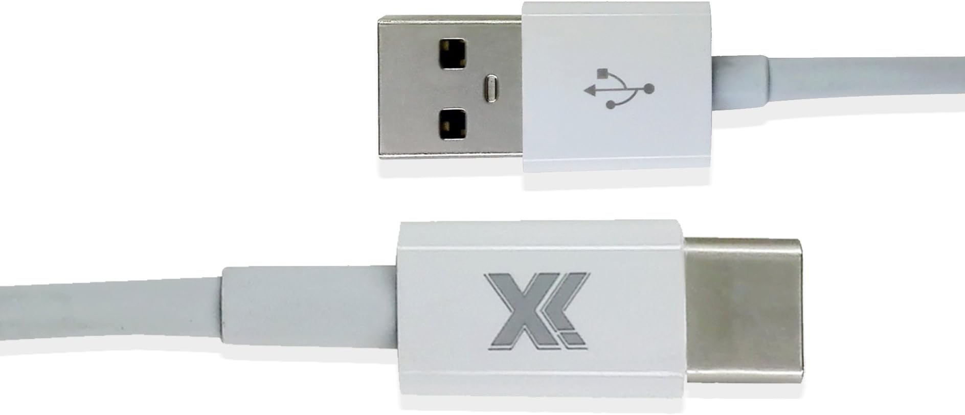 USB 3.1 Type C Cable Intronicx(TM) Male to USB 3.0 Type A Male Data Cable (White 3-ft) Reversible Charging Data Cable for compatible devices PREMIUM Quality for High Speed Transfer Get Yours Today!
