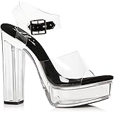 Ellie Shoes Women's Leah Sandal, Black, 5