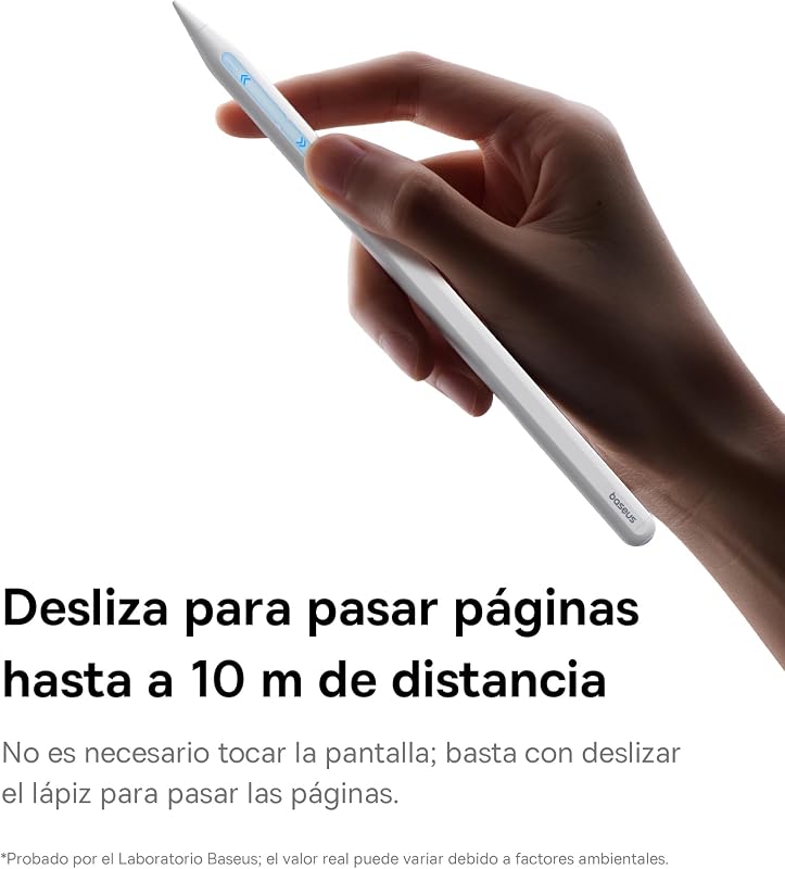 Lápis para iPad 2018-2025, 32 Funções Personalizáveis, Bateria 17H, Rejeição da Palma, Controlo Remoto, Lápis Magnético para iPad 7/8/9/10/11, Pro 11"/12.9"/13'', Air 3/4/5/6/7, Mini 6/7