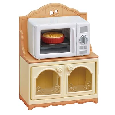 Calico Critters, Doll House Furniture and D&eacute;cor, Microwave Cabinet