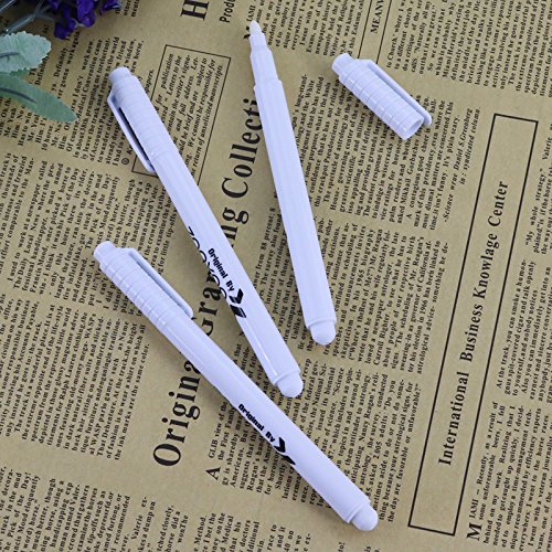 Gankmachine 3Pcs White Liquid Chalk Pen For Children Blackboard