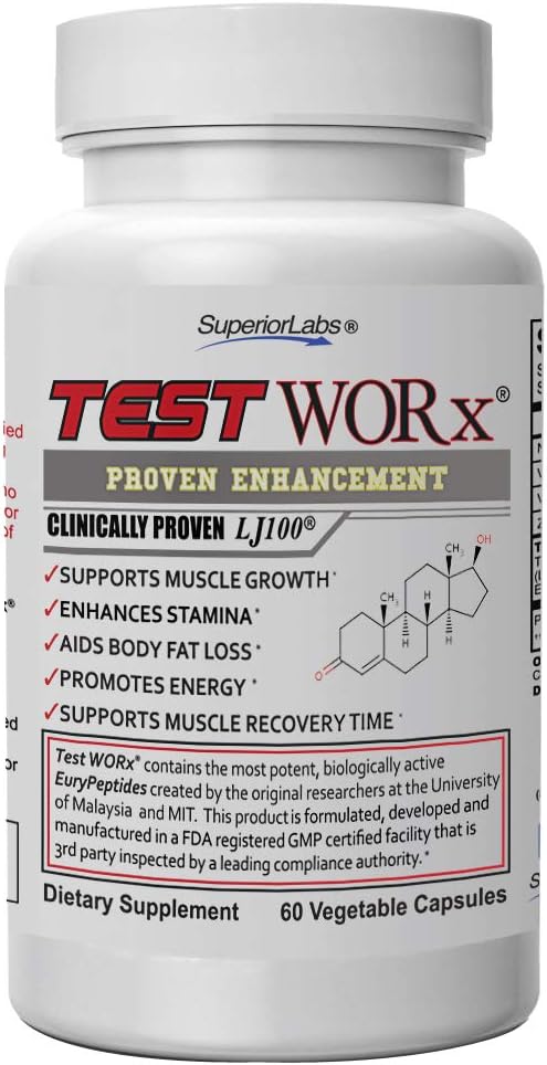 Superior Labs TEST WORx Natural Testosterone Booster