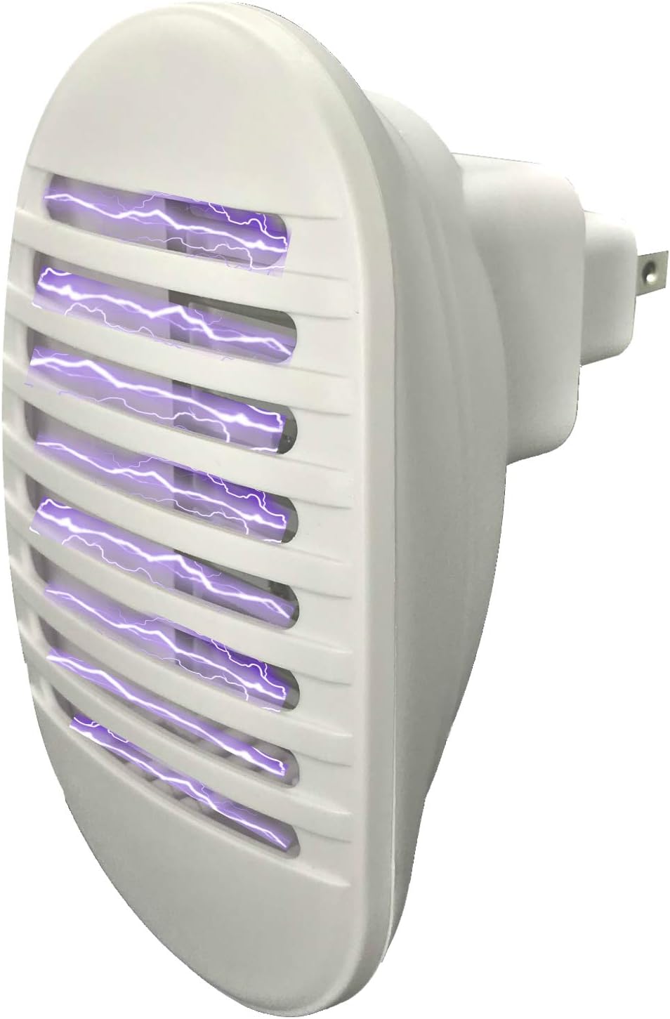 GUARDBLADE Modern Home Office Indoor Plug-in Night Light Bug Zapper. NonToxic Killer for Mosquito, Gnats, Fruit Flies, Flys, and Flying Insects. Insect Trap for House, Travel and Restaurants (White)