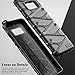 SGM Samsung Galaxy S8 Plus Case, Hybrid Dual Layer Armor Defender Protective Case Cover + Belt Clip Holster For S8 Plus [Drop Tested] (Gun Metal + Black)