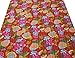 Handicrunch Red Kantha Stitch Decorative Gudri Floral Print Twin Size Quilt Bed Spread 90 X 68
