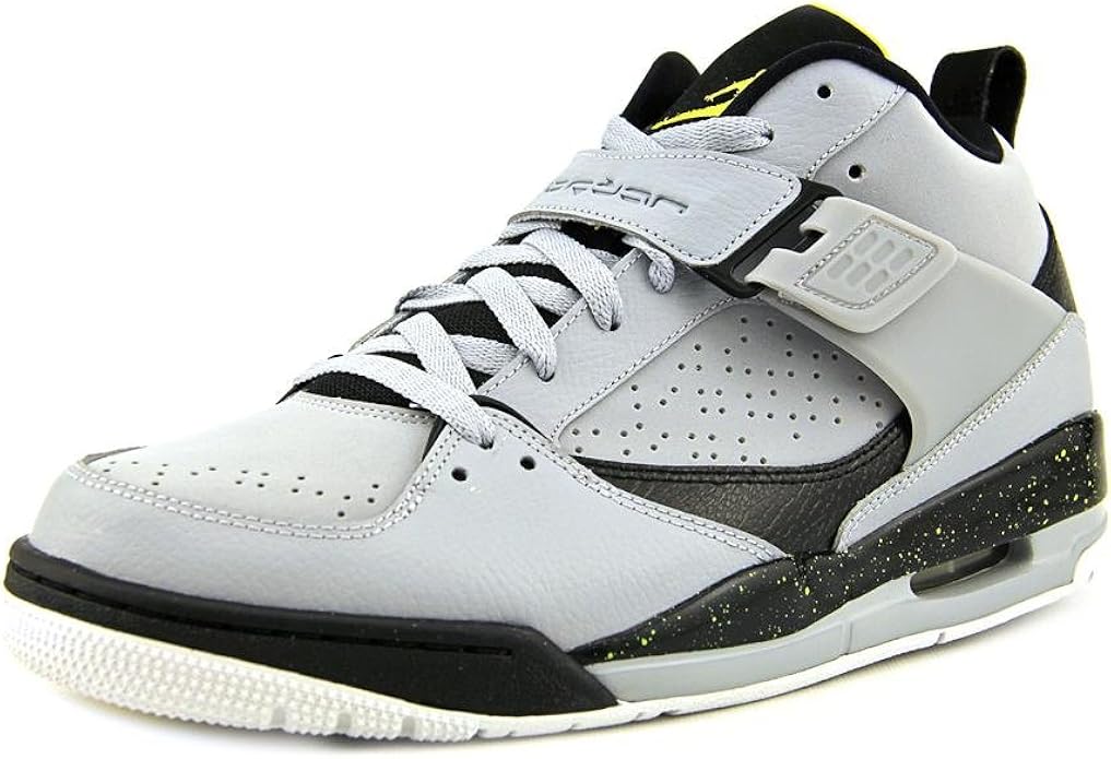 Amazon.com | Jordan Flight 45 Mens Wolf Grey/VBrownt Yllw-black-White 9.5 M US Wolf Grey/Vbrnt 