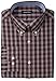 Nautica Men's Tartan Plaid Button-Down Collar Dress Shirt