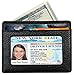RFID Blocking Leather Wallet, Slim Thin Minimalist Pocket Wallets Card Holder