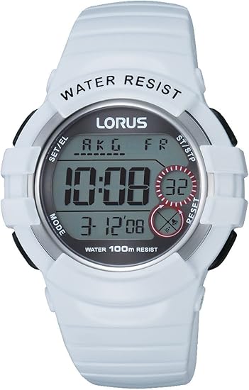 how to reset the time on a lorus digital watch