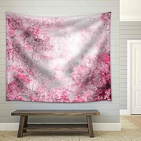 Abstract Grunge Style Colorful Splash Backgrounds. Watercolor Background Image Illustration. - Fabric Wall Tapestry Home Decor - 51x60 inches