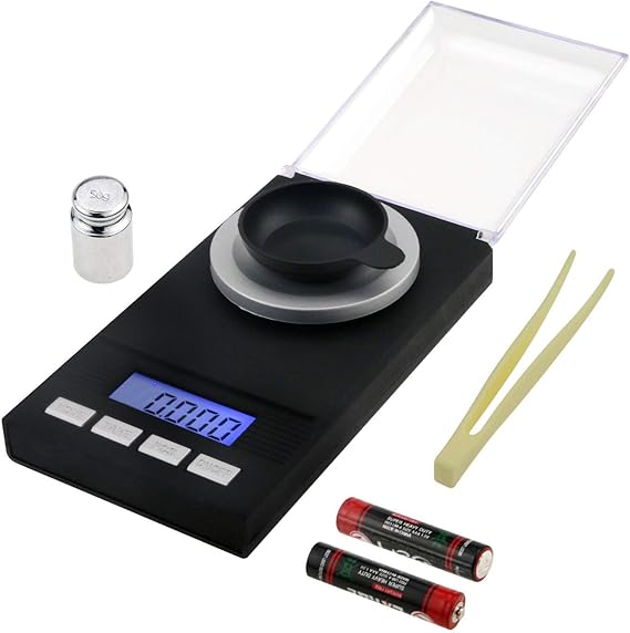 Philonext Digital Milligram Scale 50 X 0.001g Mini LCD Digital Pocket