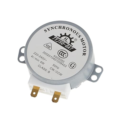 Mesa PlighTM giratorio Motor síncrono para horno microondas AC 220 ...