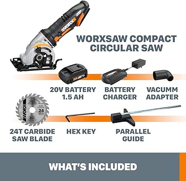 WORX WX523L Circular Saws product image 6