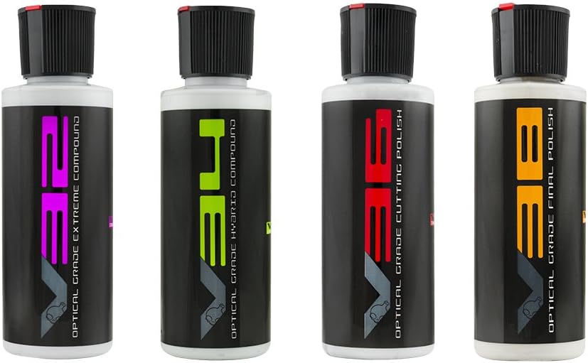 Chemical Guys Gap_VKIT_04 V Line Polish and Compound Sample Kit, 4 oz, 4 Items: Automotive