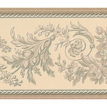 wall border inch 6 and Wall More Brewster Borders 72857B Ironwork & Plants