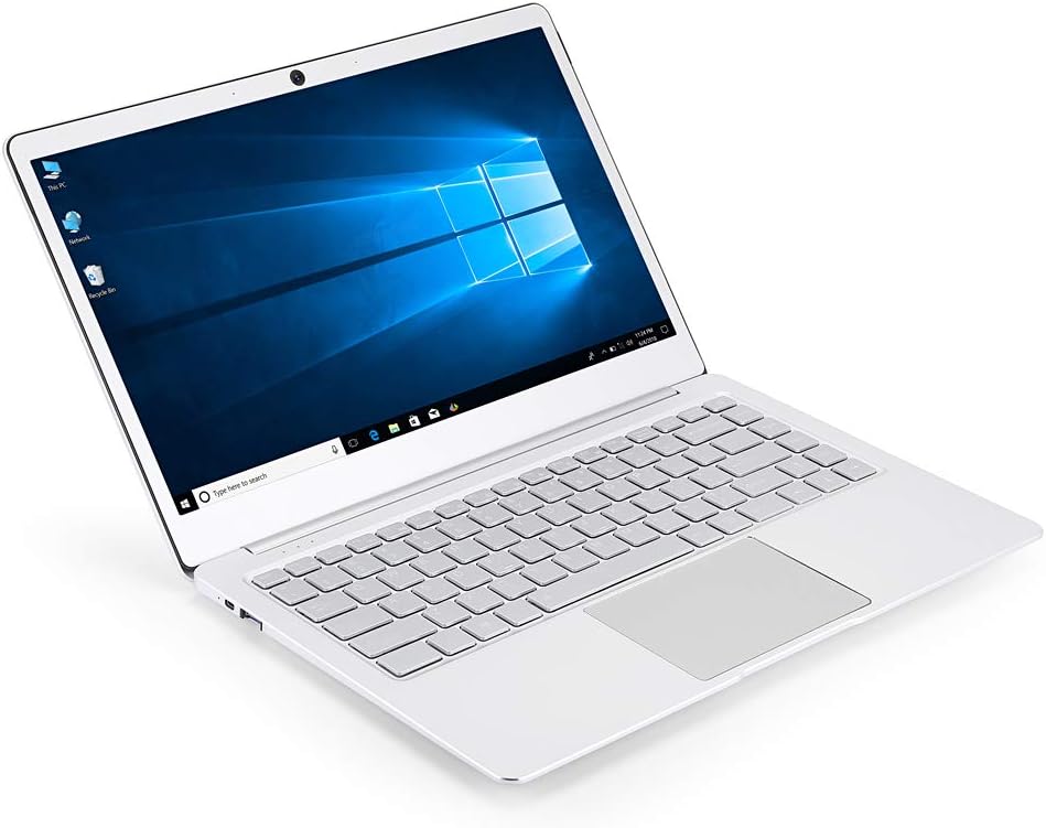 14" FHD Windows 10 Laptop Notebook JUMPER EZbook X4 64 Bit Intel Gemini Lake N4100 Quad Core 4GB RAM 128GB SSD Dual Band WiFi 9200mAh Large Battery Backlit Keyboard BT4.2 HDMI-Sliver