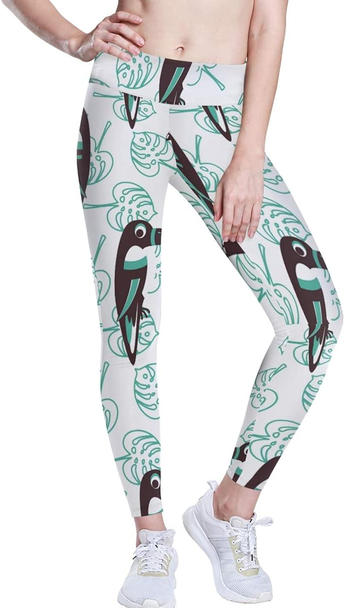 printed yoga capris