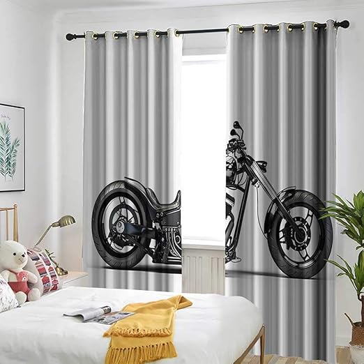 Amazon Com One1love Manly Decor Custom Curtain Custom Made