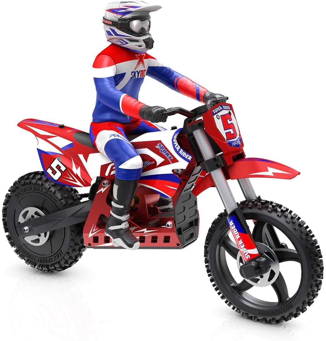 SkyRC SR5 RC motorcycle.