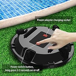 alescu Cordless Robotic Pool Vacuum - Self-Parking